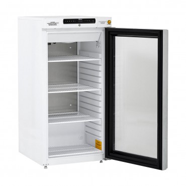 Armoire laboratoire positive vitrée qualifiable ATEX - GRAM - RR 310 LG11 - Porte ouverte