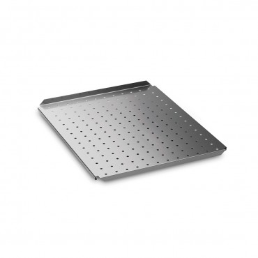 Plateau acier inox perforé 483 x 433 mm - GRAM