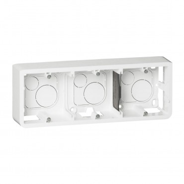 Prise triple  saillie