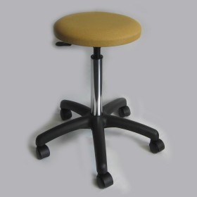 Tabouret Série 13 piètement polyamide sur roulettes ALSIT