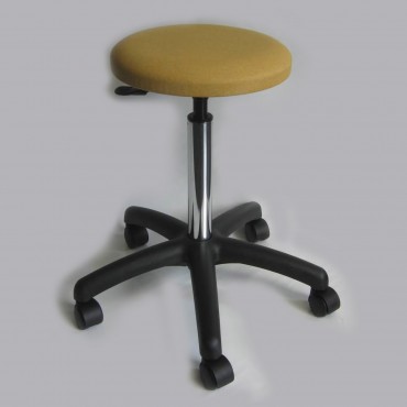 Tabouret Série 13 piètement polyamide sur roulettes ALSIT