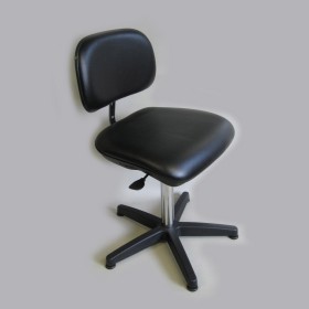 Siège Série 23 avec dossier et piètement polyamide sur patin ALSIT