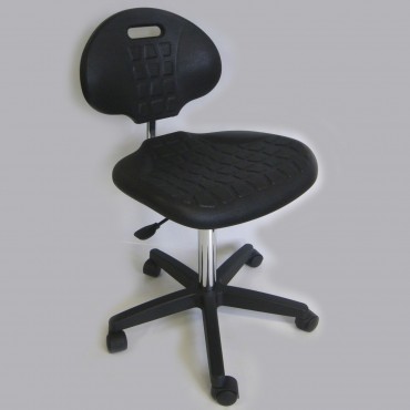 Siège Série 27 avec dossier et piètement polyamide sur roulettes ALSIT