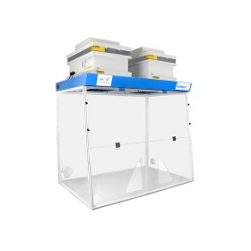 Hotte à filtration H12 2 passages de main avec 2 colonnes de filtration et filtre HEPA et charbon TRYONIX