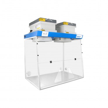 Hotte à filtration H12 2 passages de main avec colonnes de filtration et filtre HEPA et charbon TRYONIX