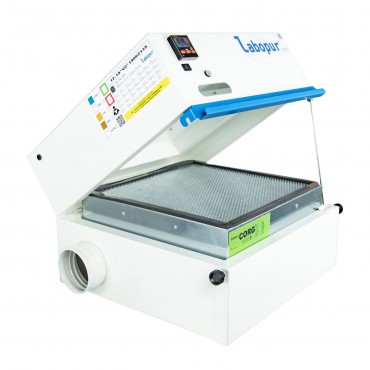 Caisson horizontal LABOPUR à recirculation d'air sans flitre TRIONYX