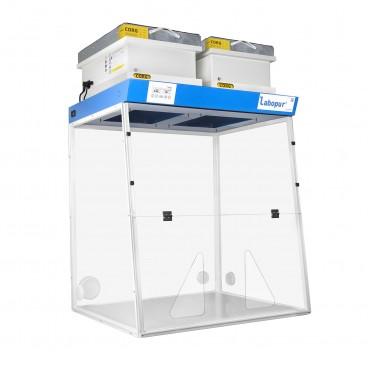 Hotte à filtration H09 2 passages de main avec détecteur automatique de saturation de filtre TRIONYX