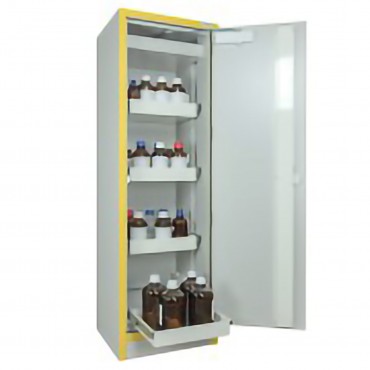 Armoire de sécurité au feu 30 minutes haute 1 porte 4 tiroirs TRIONYX