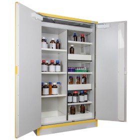 Armoire  de sécurité au feu 30 minutes haute 2 portes 4 compartiments TRIONYX