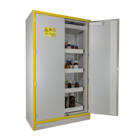 Armoire de sécurité au feu 30 minutes haute 2 portes 4 tiroirs TRIONYX