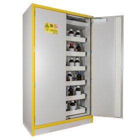 Armoire de sécurité au feu 30 minutes haute 2 portes 6 tiroirs TRIONYX