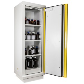 Armoire de sécurité au feu 60 minutes haute 1 porte jaune TRIONYX