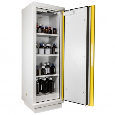 Armoire de sécurité au feu 90 minutes haute 1 porte jaune TRIONYX