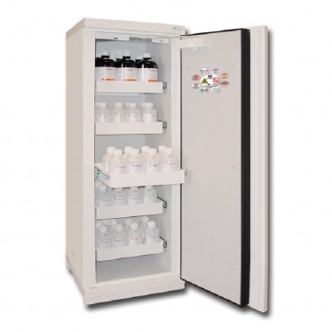 Armoire de sécurité au feu 90 minutes haute 1 porte 4 tiroirs TRIONYX