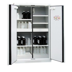 Armoire de sécurité au feu 90 minutes haute 2 portes 3 compartiments H529  mm +1 compartiment H1620 mm TRYOONIX