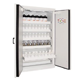 Armoire de sécurité au feu 90 minutes haute 2 portes 5 tiroirs TRIONYX