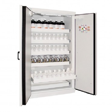 Armoire de sécurité au feu 90 minutes haute 2 portes 5 tiroirs TRIONYX