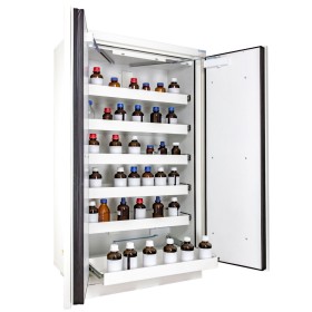 Armoire de sécurité au feu 90 minutes haute 2 portes 6 tiroirs TRIONYX