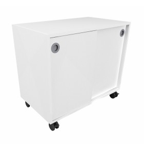 Meuble bas 2 portes coulissantes largeur 830 mm