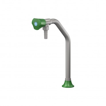 Chandelier gris 1 robinet 140 mm embout démontable PRESTO