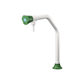 Chandelier blanc à 1 robinet 190 mm embout fixe PRESTO