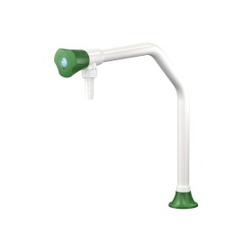 Chandelier blanc 1 robinet 240 mm embout démontable PRESTO