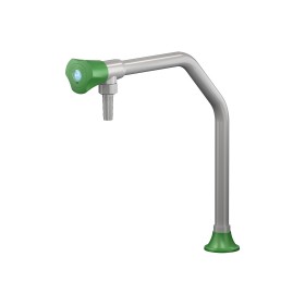 Chandelier gris 1 robinet 240 mm embout démontable PRESTO