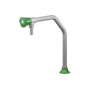 Chandelier gris 1 robinet 240 mm embout démontable PRESTO