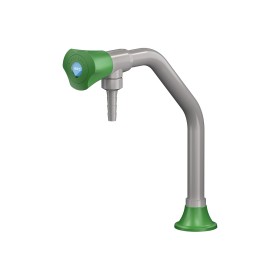 Chandelier gris 1 robinet 150 mm embout fixe PRESTO