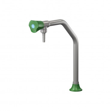 Chandelier gris 1 robinet 190 mm embout fixe PRESTO