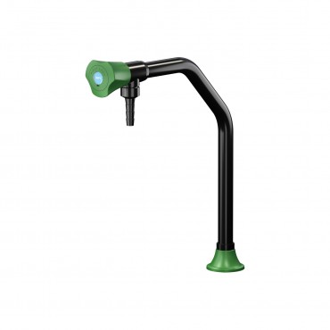 Chandelier noir 1 robinet 190 mm embout fixe PRESTO