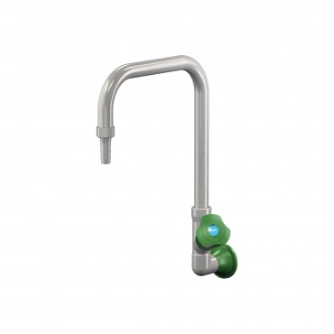 Col de cygne gris 250 mm embout démontable PRESTO