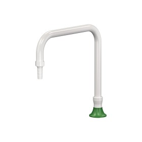 Colonne blanche sans robinet 250 mm embout démontable PRESTO