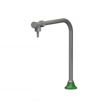 Colonne grise sans robinet bec fixe 200 mm PRESTO