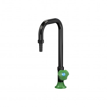 Colonne noire 1 robinet 150 mm embout démontable PRESTO