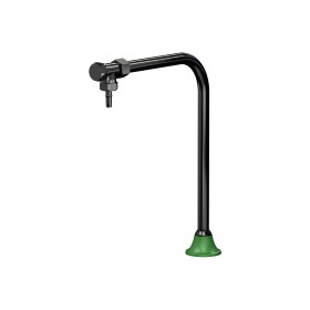 Colonne noire sans robinet bec fixe 200 mm