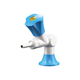 Prise sur table blanc 1 robinet embout démontable PRESTO