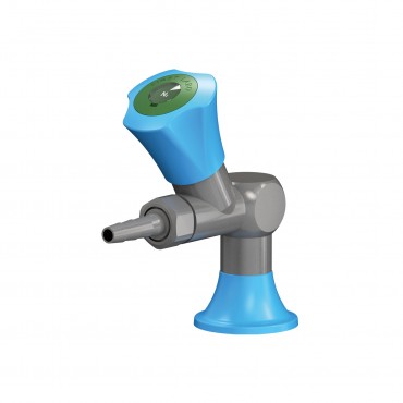 Prise sur table grise 1 robinet embout démontable PRESTO